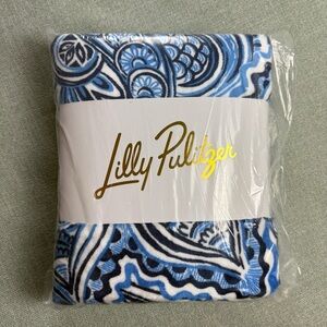 NWT Lilly Pulitzer Resort Fleece Throw Blanket